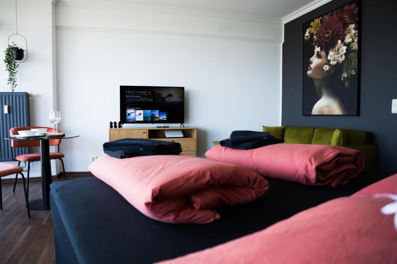 Fresh Apartment - 20Th Floor - Netflix - Center Augsburg Dış mekan fotoğraf
