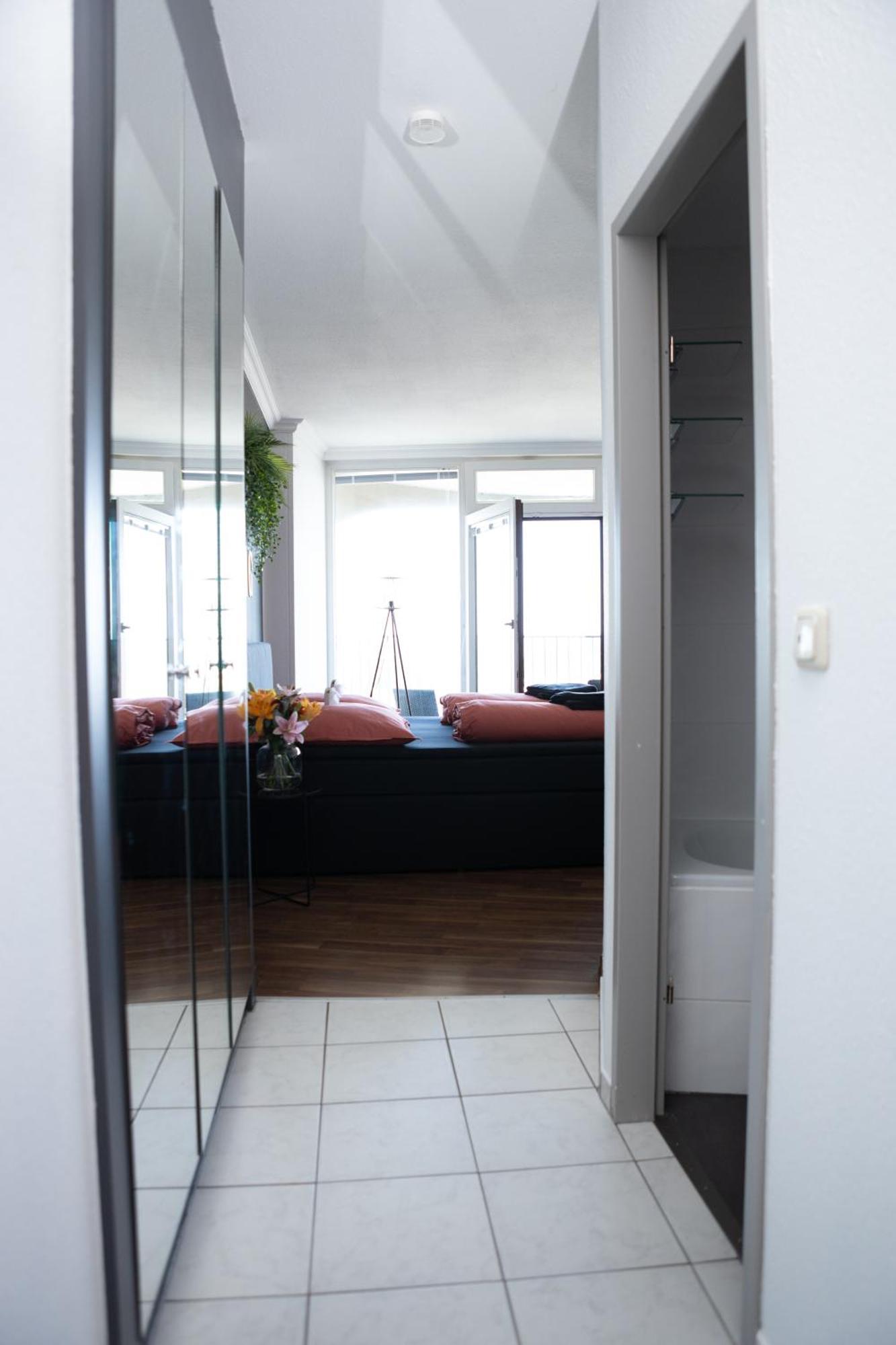 Fresh Apartment - 20Th Floor - Netflix - Center Augsburg Dış mekan fotoğraf